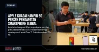 Apple Kuasai Hampir 50 Persen Pendapatan Smartphone Global