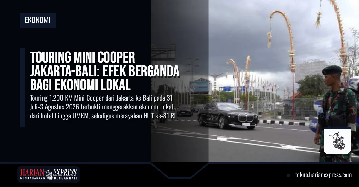 Touring Mini Cooper Jakarta-Bali: Efek Berganda Bagi Ekonomi Lokal Touring Mini Cooper Jakarta-Bali: Efek Berganda Bagi Ekonomi Lokal