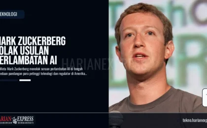 Mark Zuckerberg Tolak Usulan Perlambatan AI